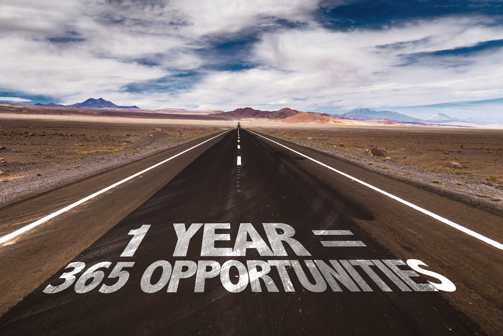 empty road in the desert, new year resolutions for business owners