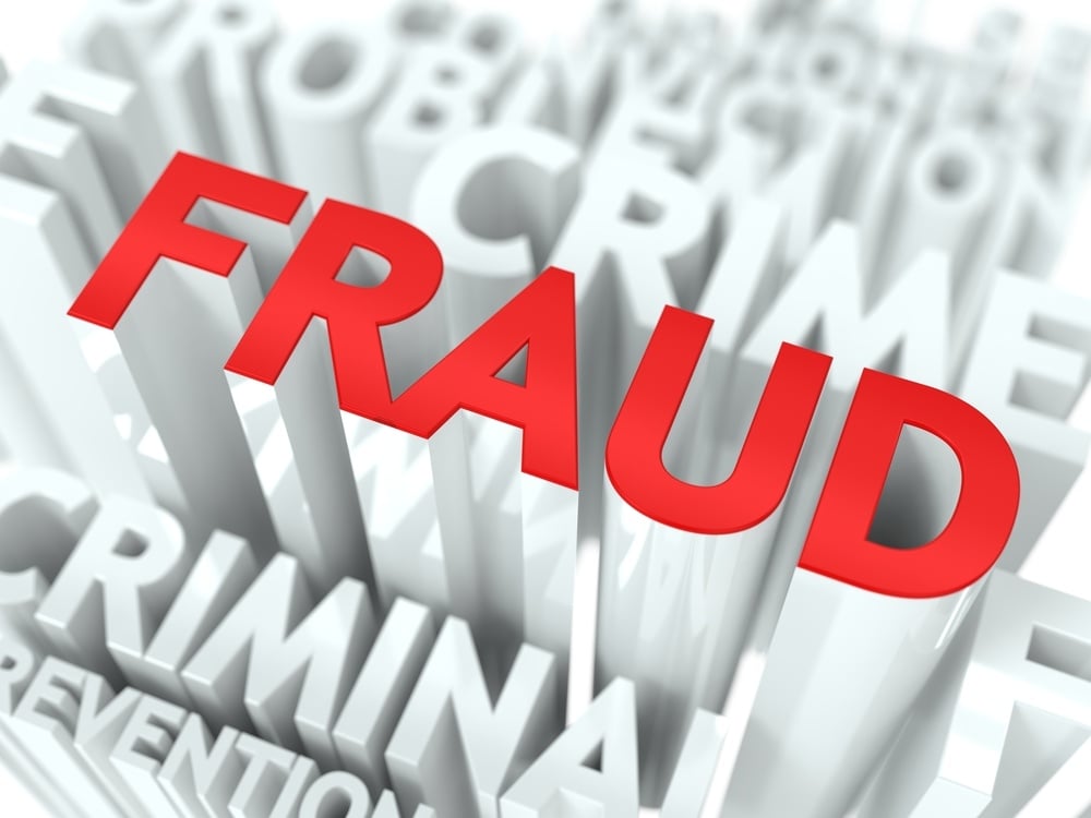 fraud in large letters, 6 types of fraud to watch for